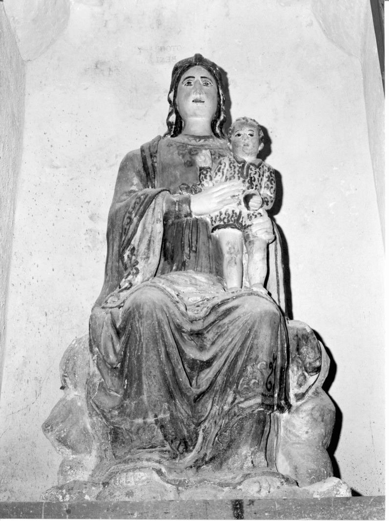 Madonna con Bambino (statua) - bottega Italia meridionale (sec. XVIII)