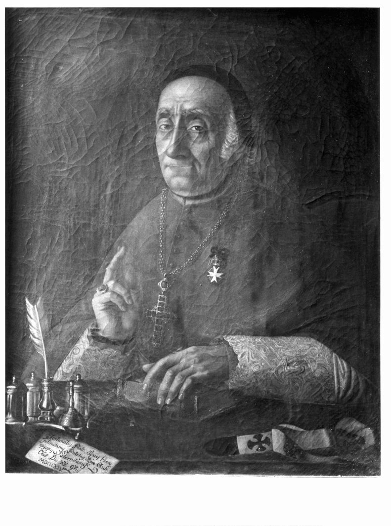 ritratto di mons. Fonrtunato Pinto (dipinto, opera isolata) di Montesano L (sec. XIX)