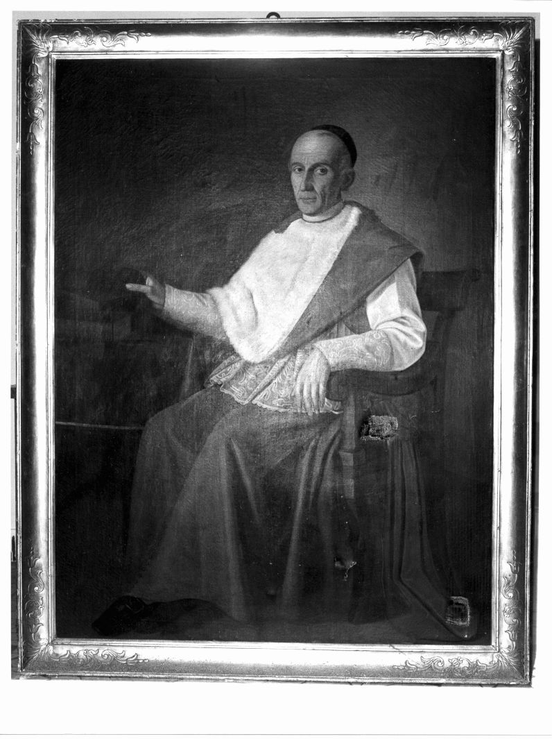 ritratto del canonico Giacinto Farina (dipinto, opera isolata) di Montesano L (sec. XIX)