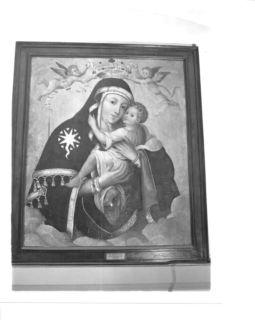 Madonna del Carmelo (dipinto) - ambito napoletano (fine/inizio secc. XVI/ XVII)