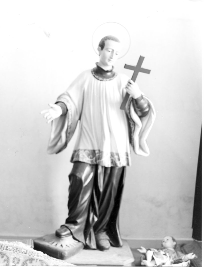 San Luigi Gonzaga (statua) - bottega Italia meridionale (prima metà sec. XX)