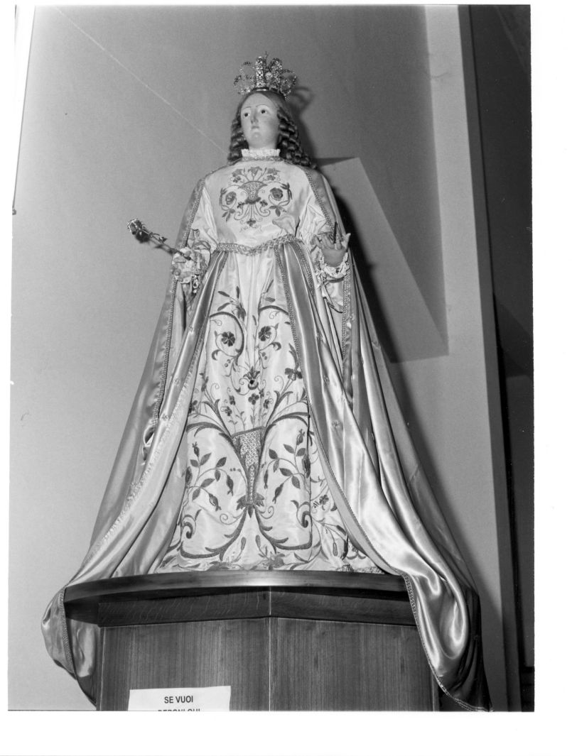 Madonna (manichino) - bottega campana (fine sec. XVIII)