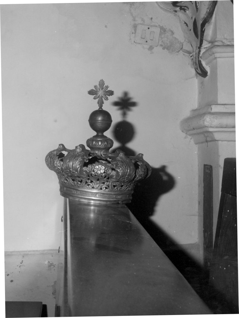 corona da statua - bottega napoletana (sec. XIX)