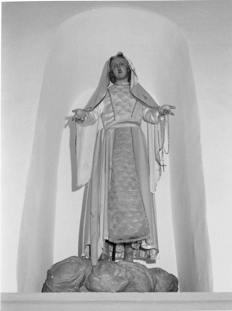 Madonna del Rosario (manichino) - bottega campana (sec. XIX)