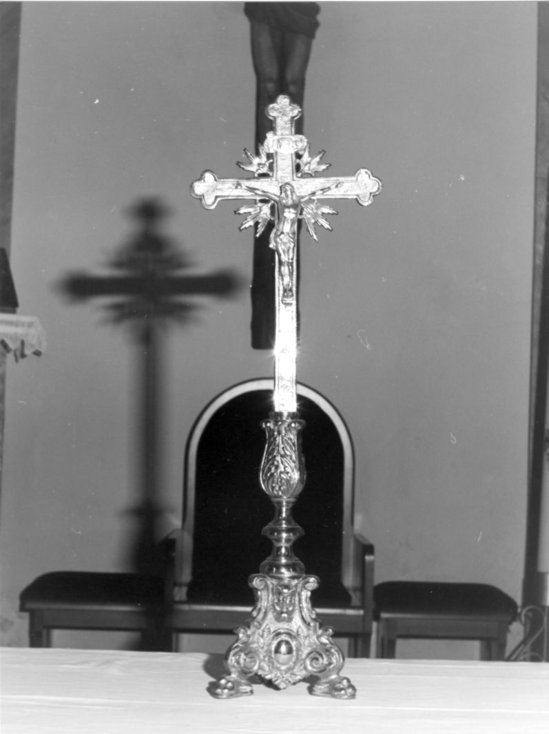 croce d'altare - bottega Italia meridionale (seconda metà sec. XVIII)