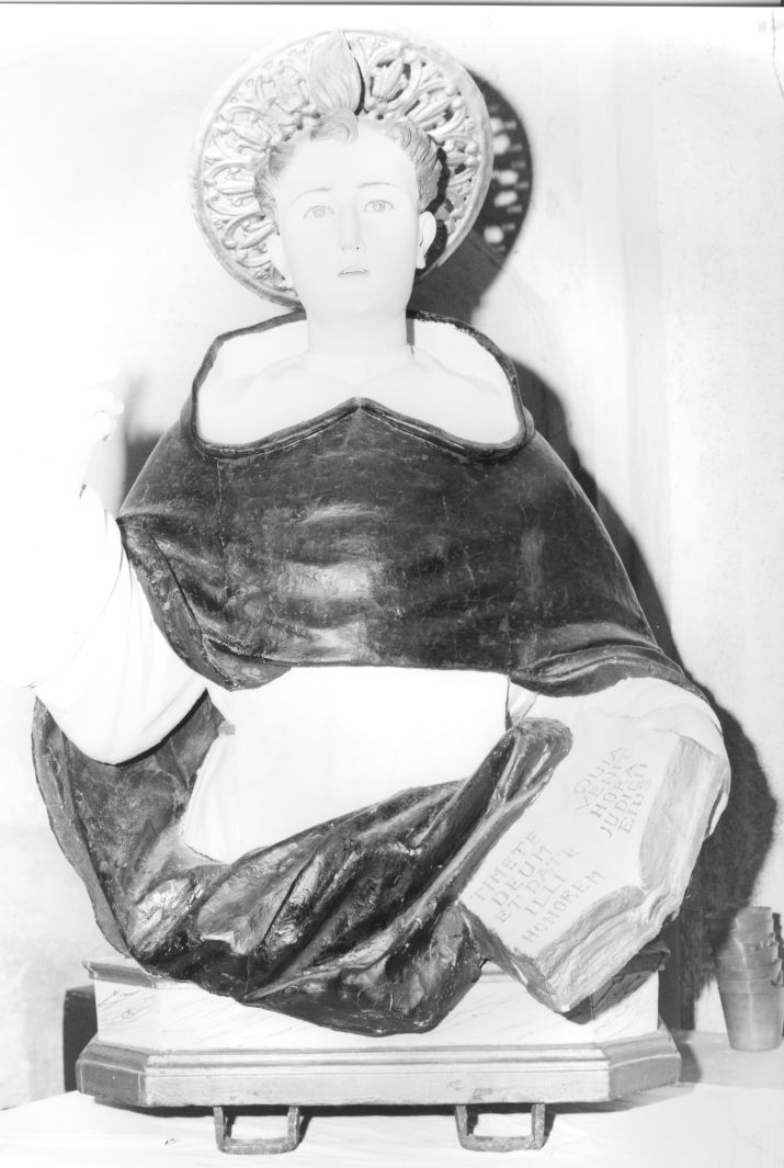 San Vincenzo Ferrer (statua) - bottega salernitana (sec. XIX)