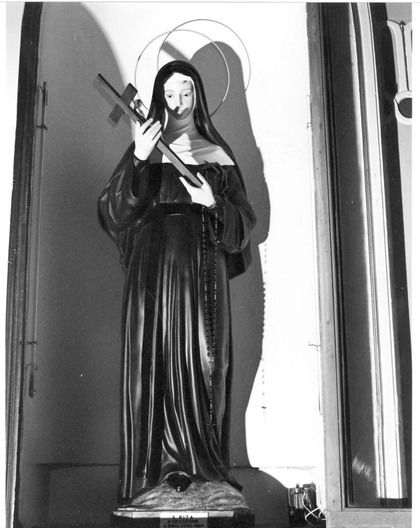 Santa Rita da Cascia (statua) - bottega campana (sec. XIX)