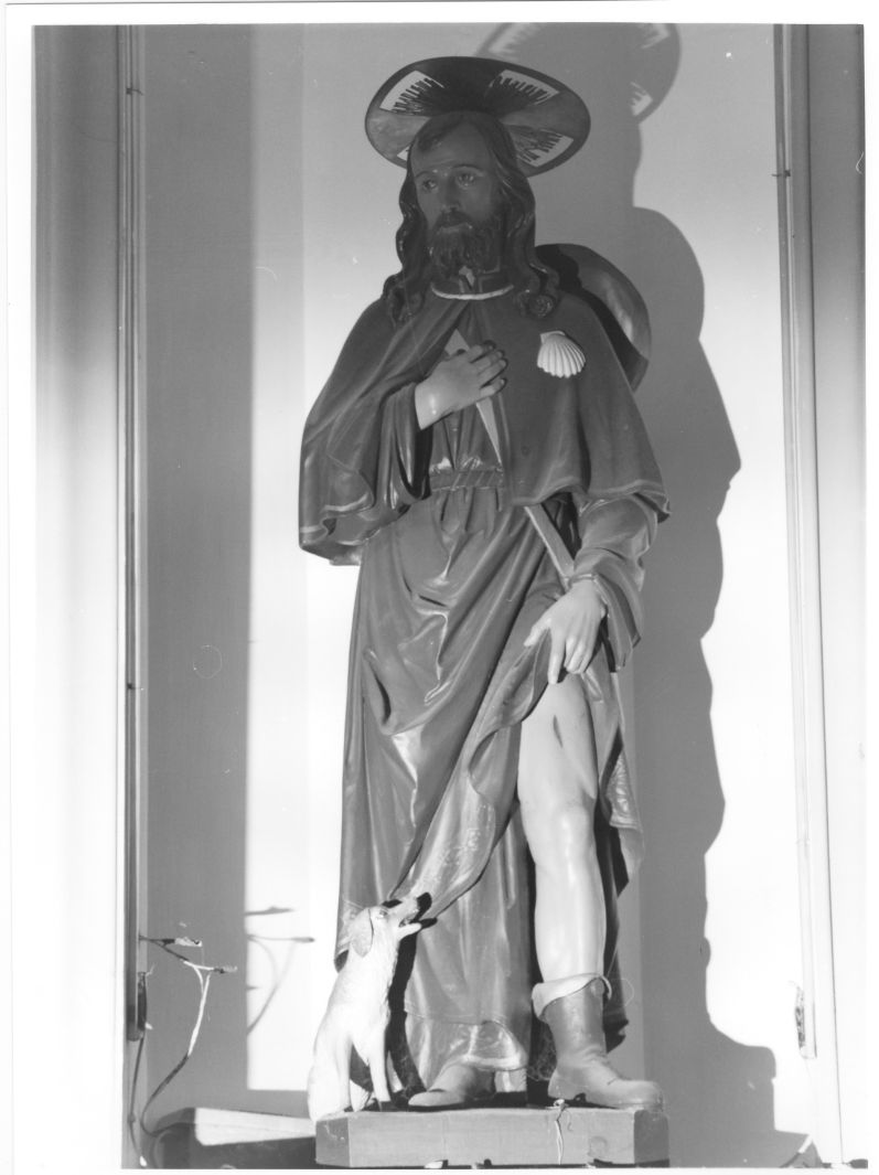 San Rocco (statua) - bottega campana (fine sec. XIX)