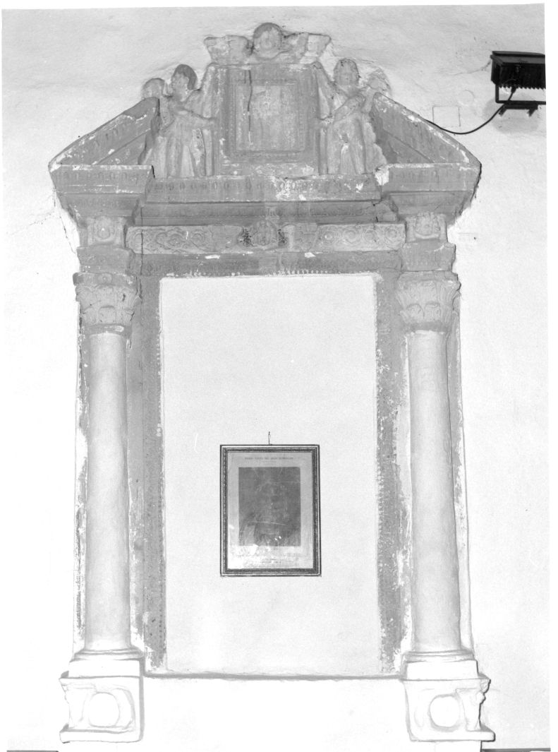cornice architettonica - bottega Italia meridionale (sec. XVII)