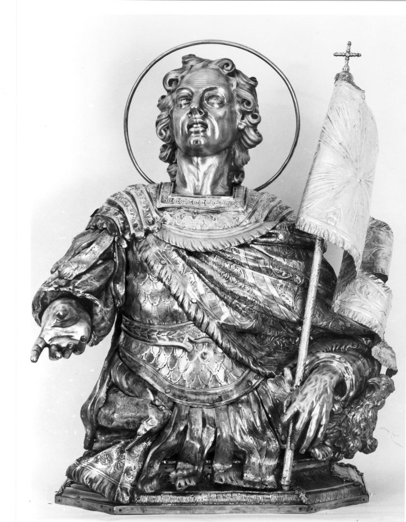 San Caio Martire (busto) - bottega Italia meridionale (sec. XVIII)