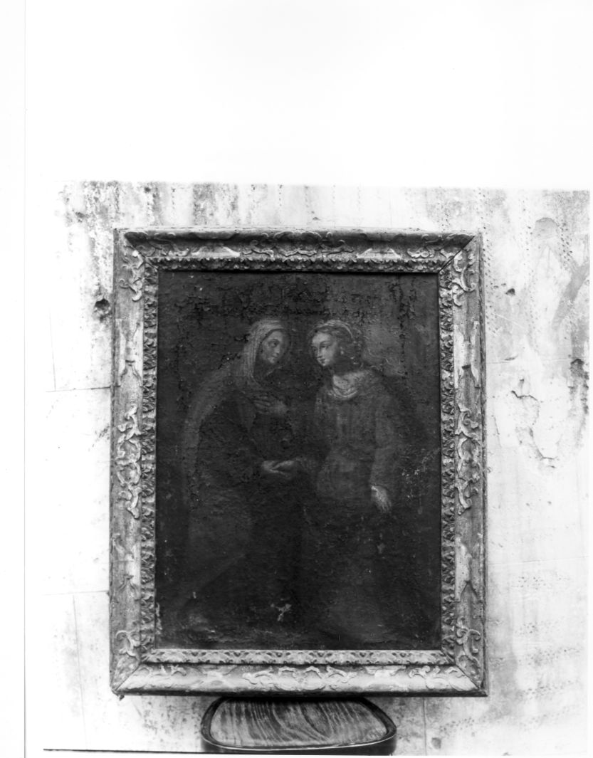 Maria Vergine bambina e Sant'Anna (dipinto) - bottega campana (prima metà sec. XIX)