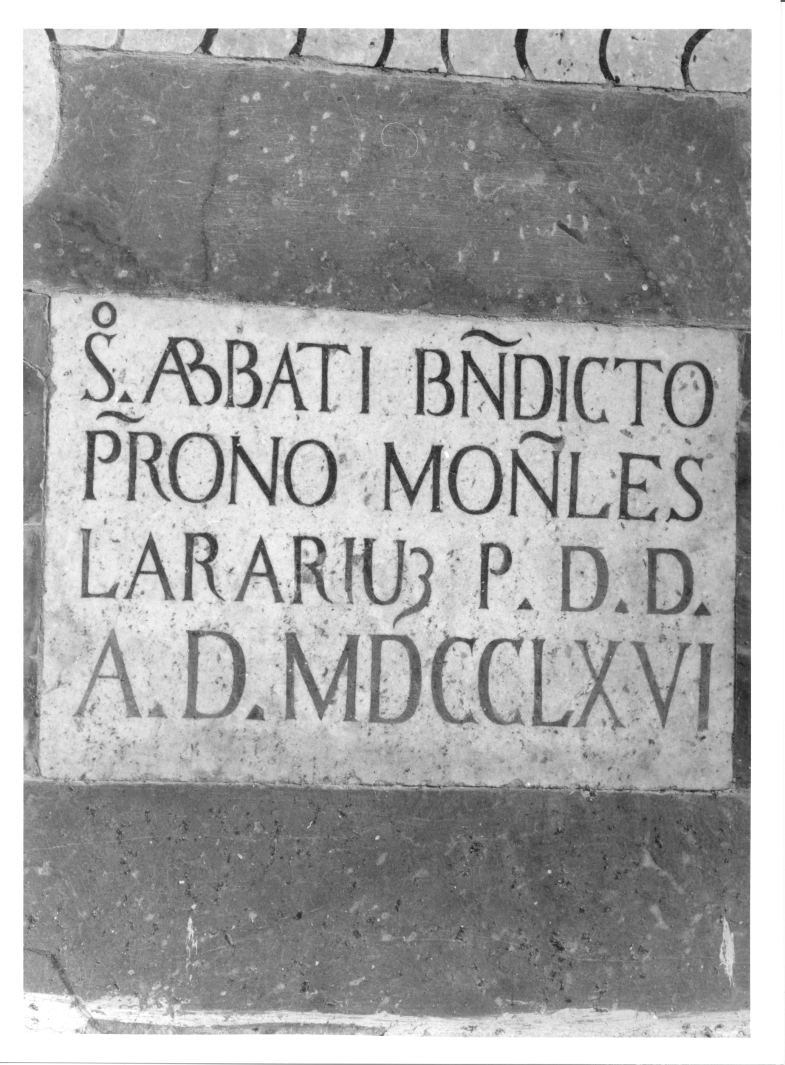 iscrizione (lapide, elemento d'insieme) - bottega napoletana (sec. XVIII)
