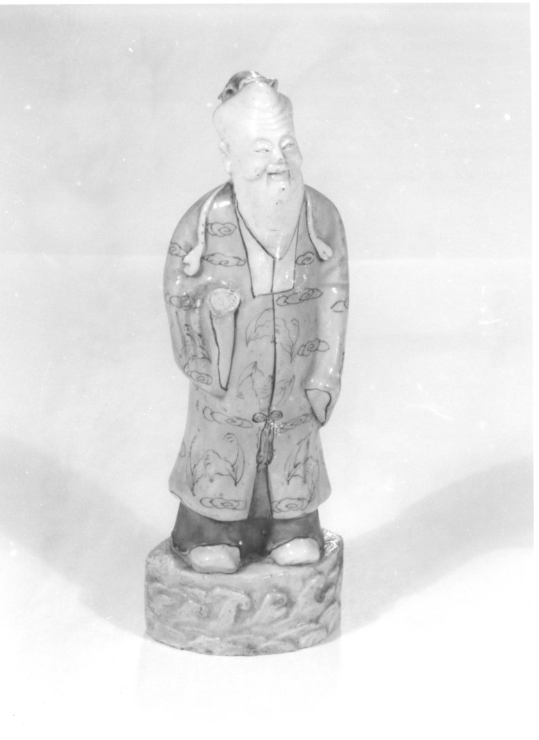 statuetta - manifattura cinese (fine/inizio secc. XVIII/ XIX)