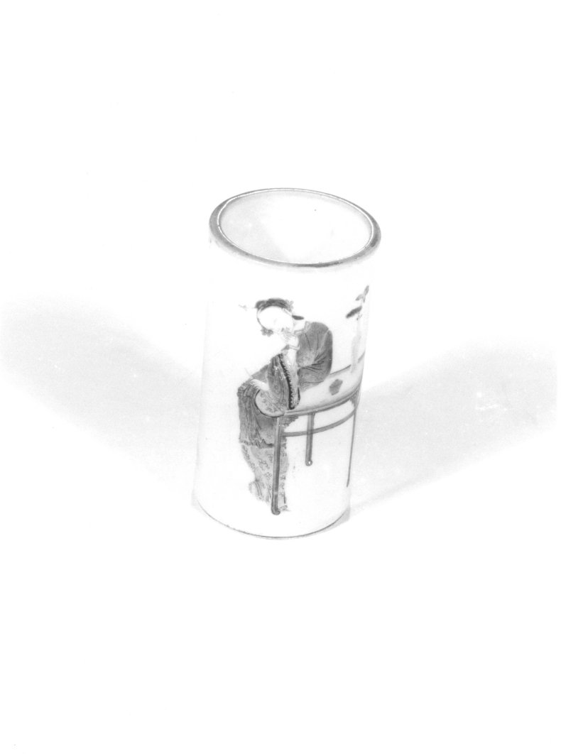 vaso - manifattura campana (fine/inizio secc. XIX/ XX)