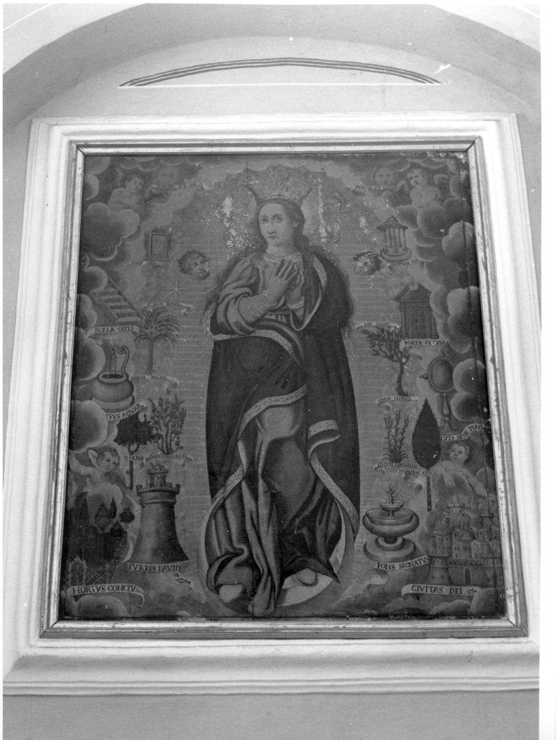 Madonna Immacolata (dipinto) - ambito napoletano (prima metà sec. XIX)