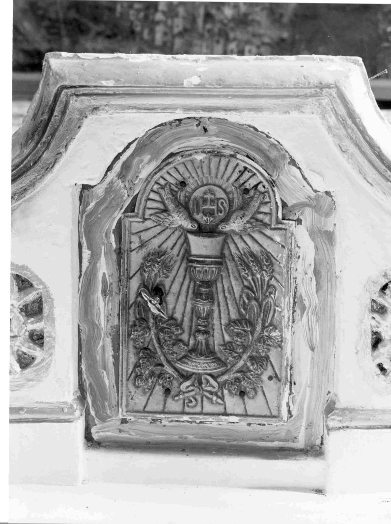 sportello di tabernacolo, elemento d'insieme - bottega napoletana (fine sec. XVIII)