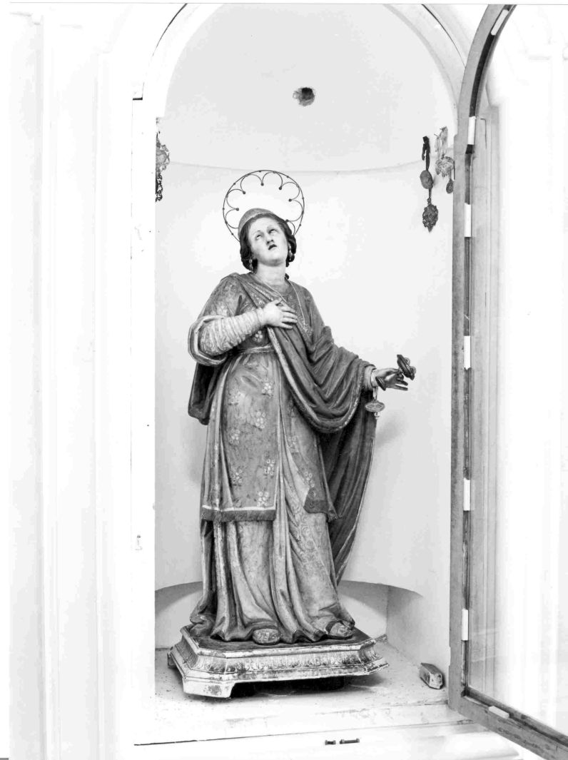 Santa Lucia (statua) - bottega napoletana (inizio sec. XVIII)