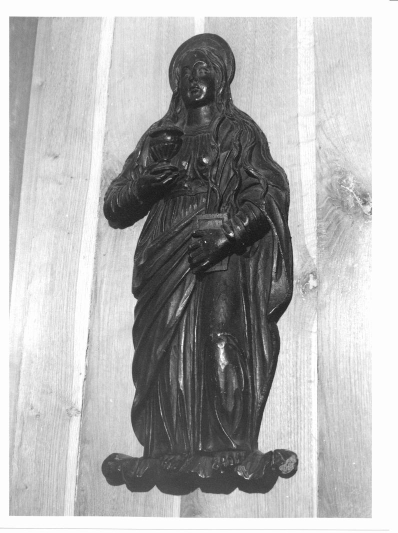 Santa Maria Maddalena (rilievo, elemento d'insieme) di Consulmagno Girolamo (attribuito) (prima metà sec. XVII)