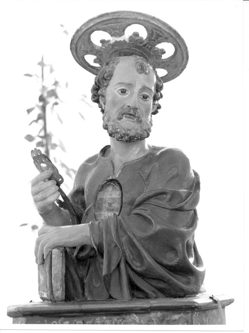 San Pietro Apostolo (reliquiario - a busto) - bottega napoletana (fine sec. XVII)