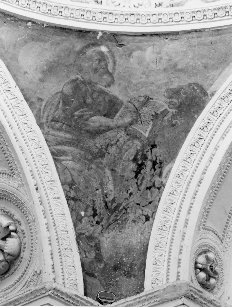 San Marco Evangelista (dipinto, elemento d'insieme) - ambito cilentano (sec. XVIII)