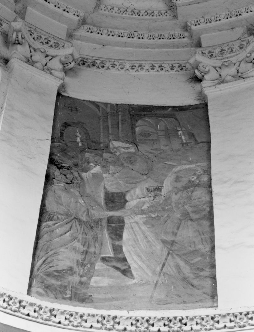 Sposalizio di Maria Vergine (dipinto, elemento d'insieme) - ambito cilentano (sec. XVIII)