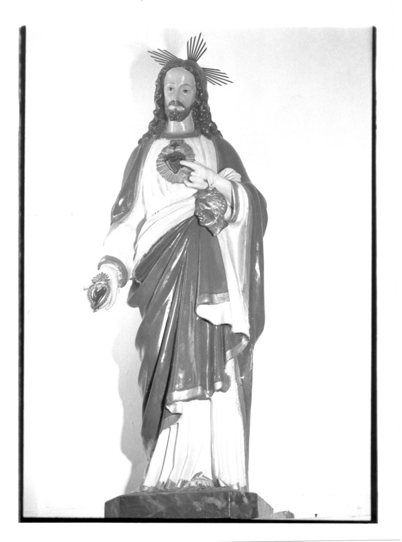 Sacro Cuore di Gesù (statua) - bottega napoletana (sec. XIX)