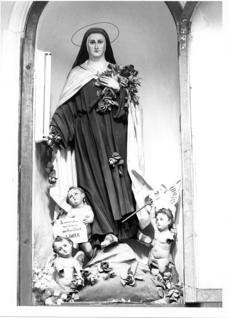 Santa Rita da Cascia (statua) di Caretta Raffaele (attribuito) (inizio sec. XX)