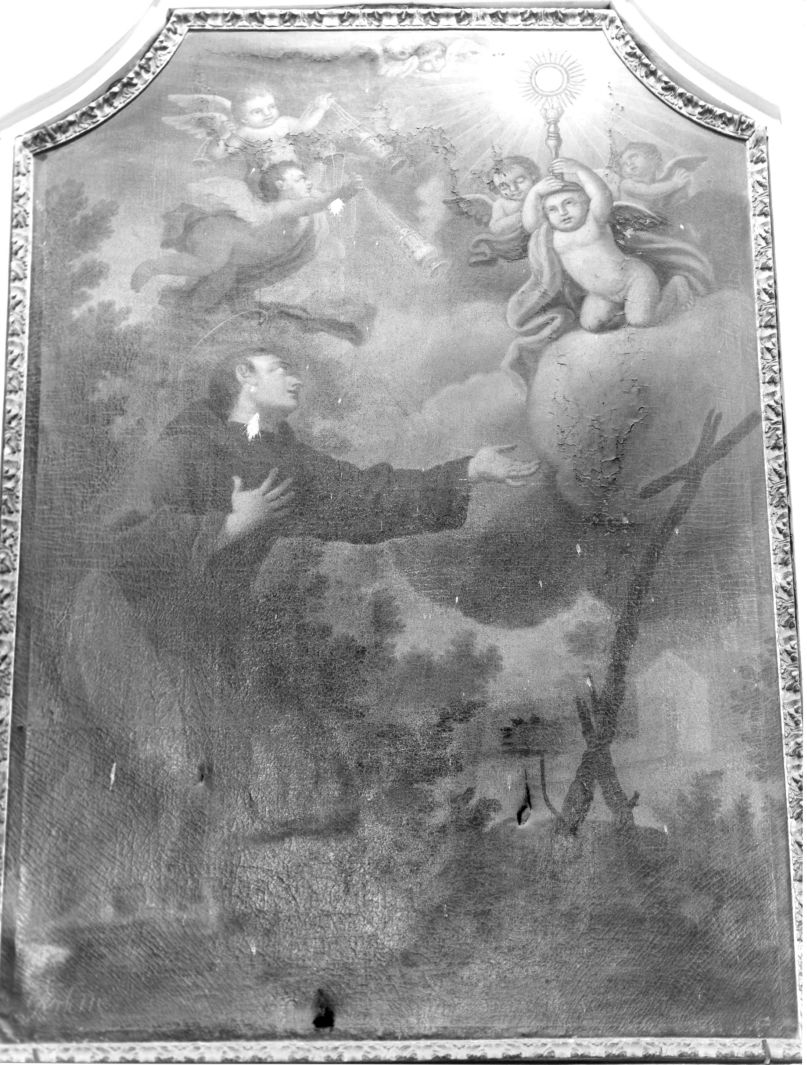 San Pasquale Baylon (dipinto) di Ferlozzi (fine/inizio secc. XVIII/ XIX)