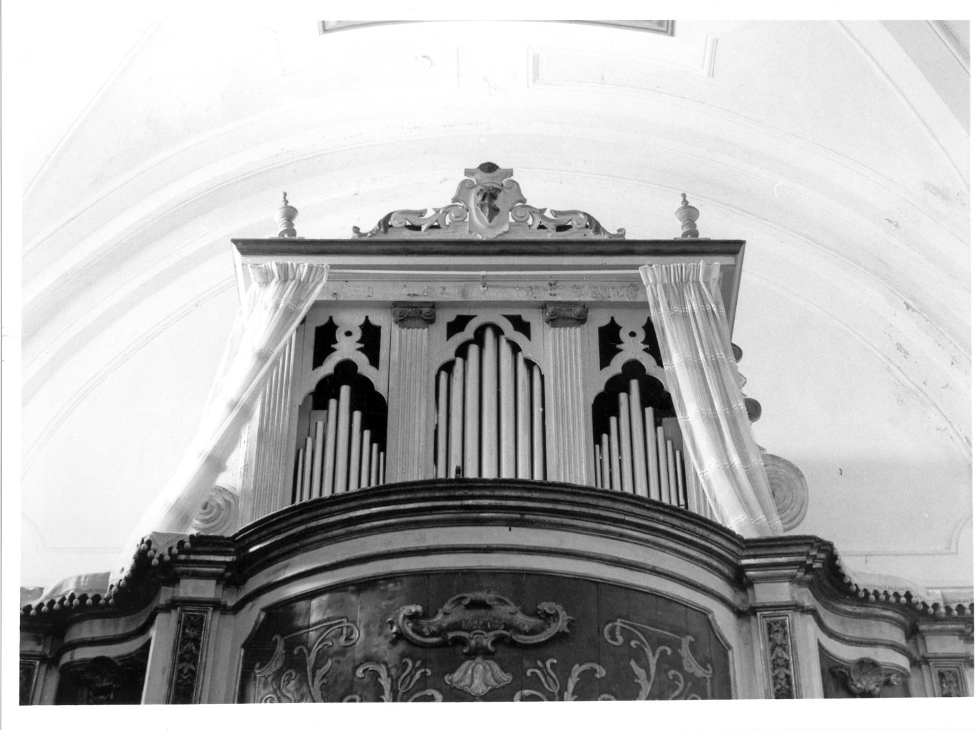 cassa d'organo - bottega campana (fine sec. XIX)