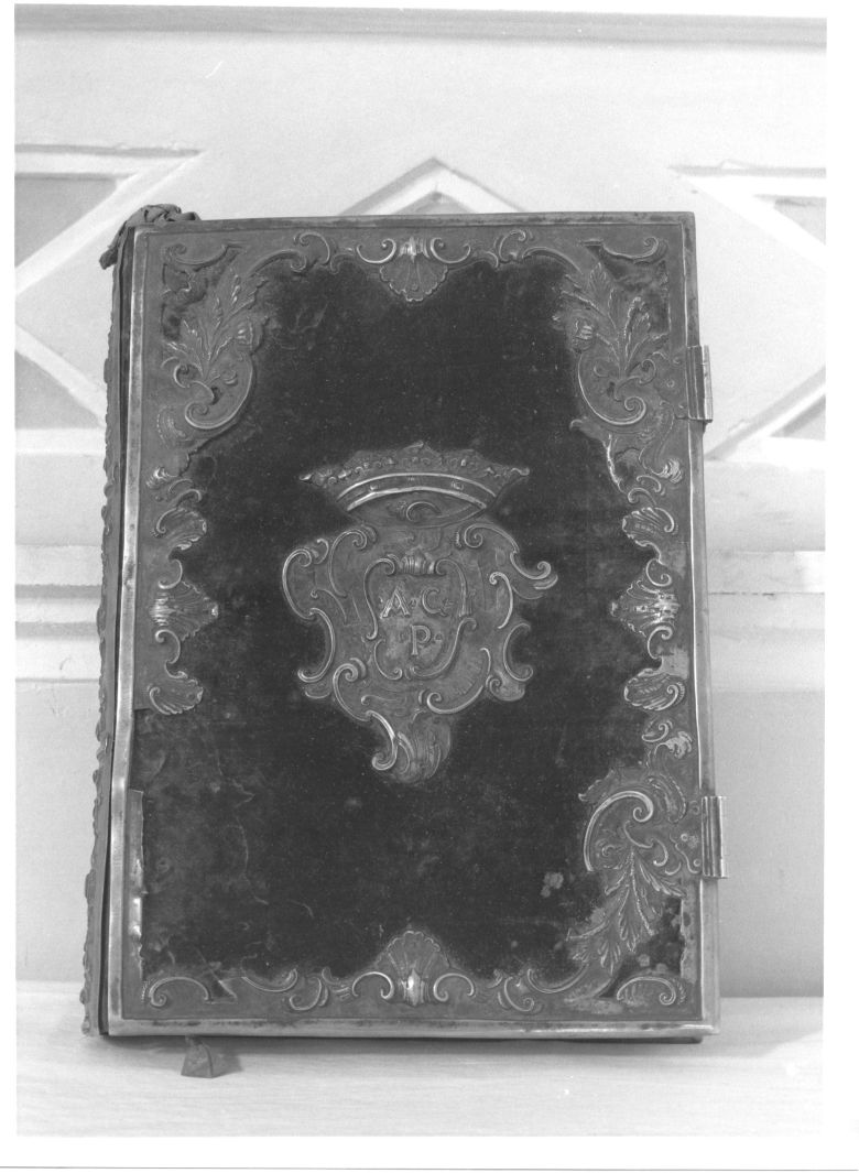coperta di libro liturgico - bottega napoletana (sec. XVIII)