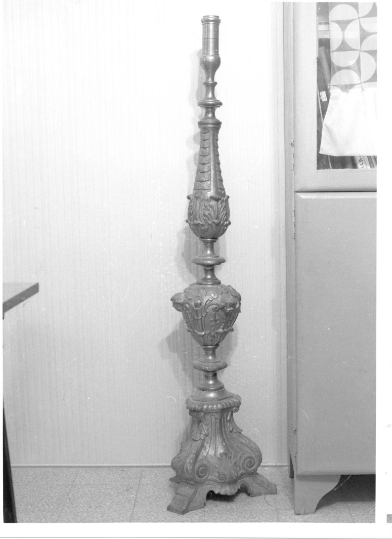 candelabro - bottega campana (fine sec. XVIII)