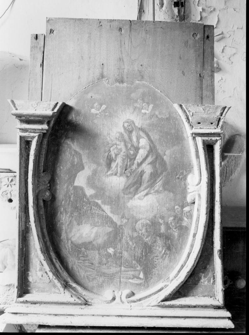 Madonna con Bambino e Santi (dipinto) - ambito napoletano (prima metà sec. XVII)