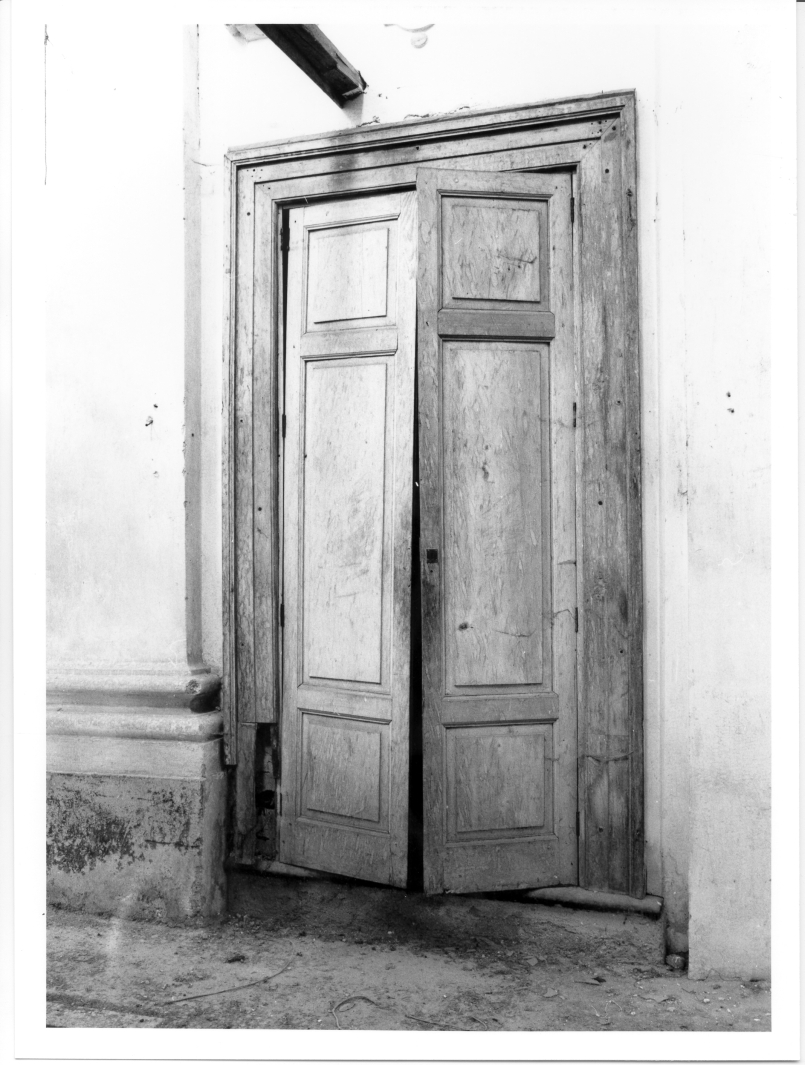 porta - a due battenti - bottega campana (sec. XIX)