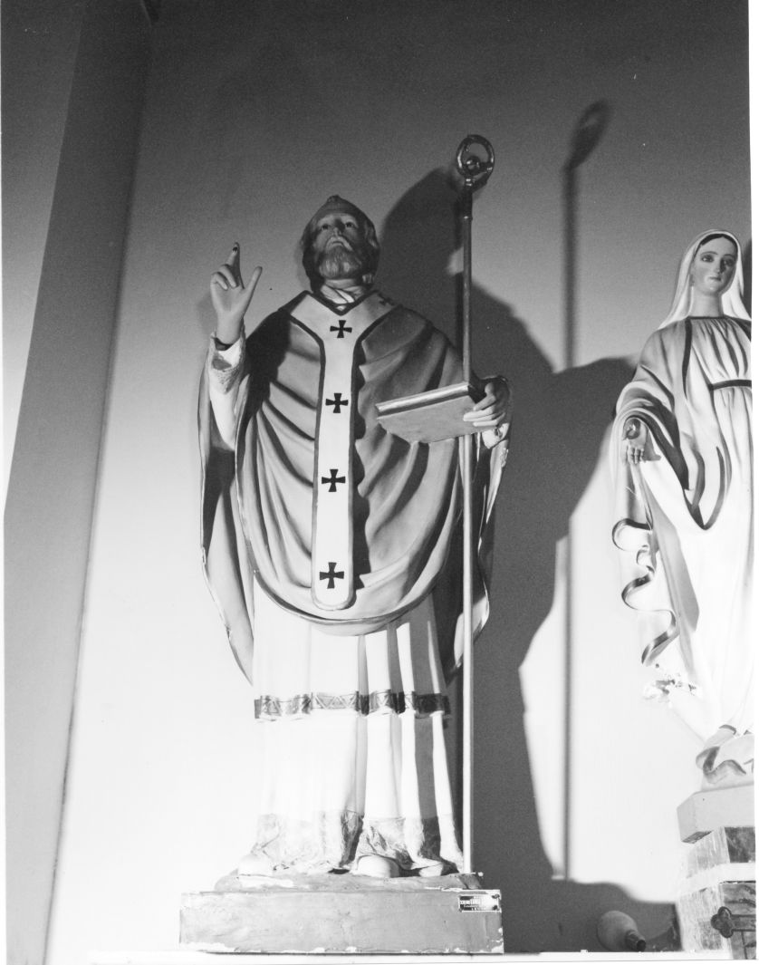 San Nicola di Bari (statua) - bottega campana (prima metà sec. XX)