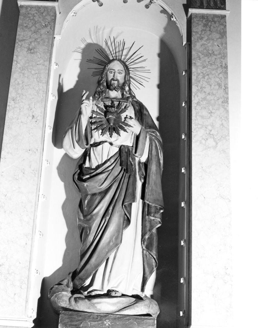 Sacro Cuore di Gesù (statua) - bottega campana (sec. XIX)