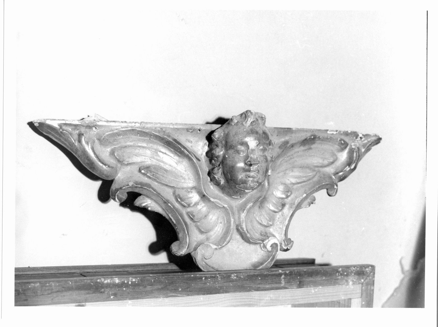 cherubino (scultura, frammento) - bottega campana (inizio sec. XIX)