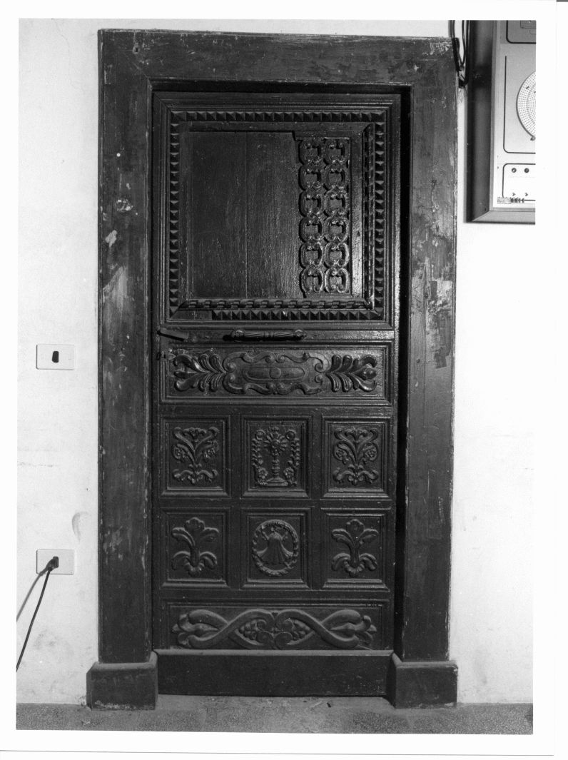 porta, opera isolata - bottega campana (inizio sec. XIX)