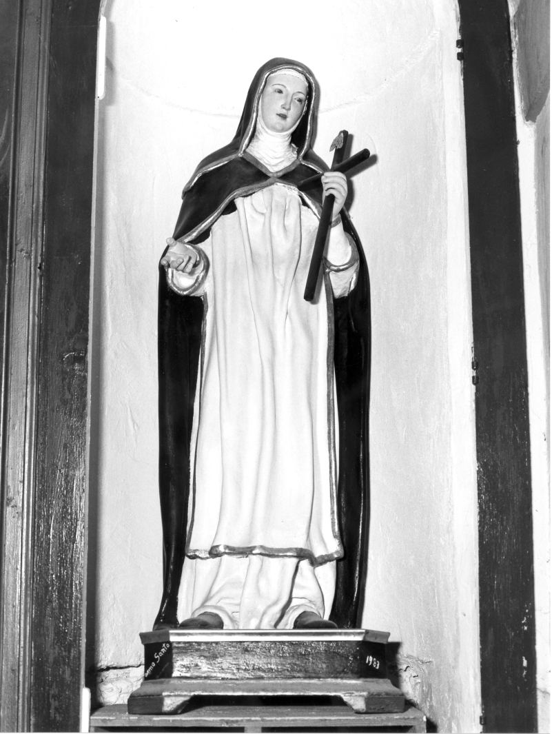 Santa Caterina da Siena (statua) - bottega campana (sec. XIX)