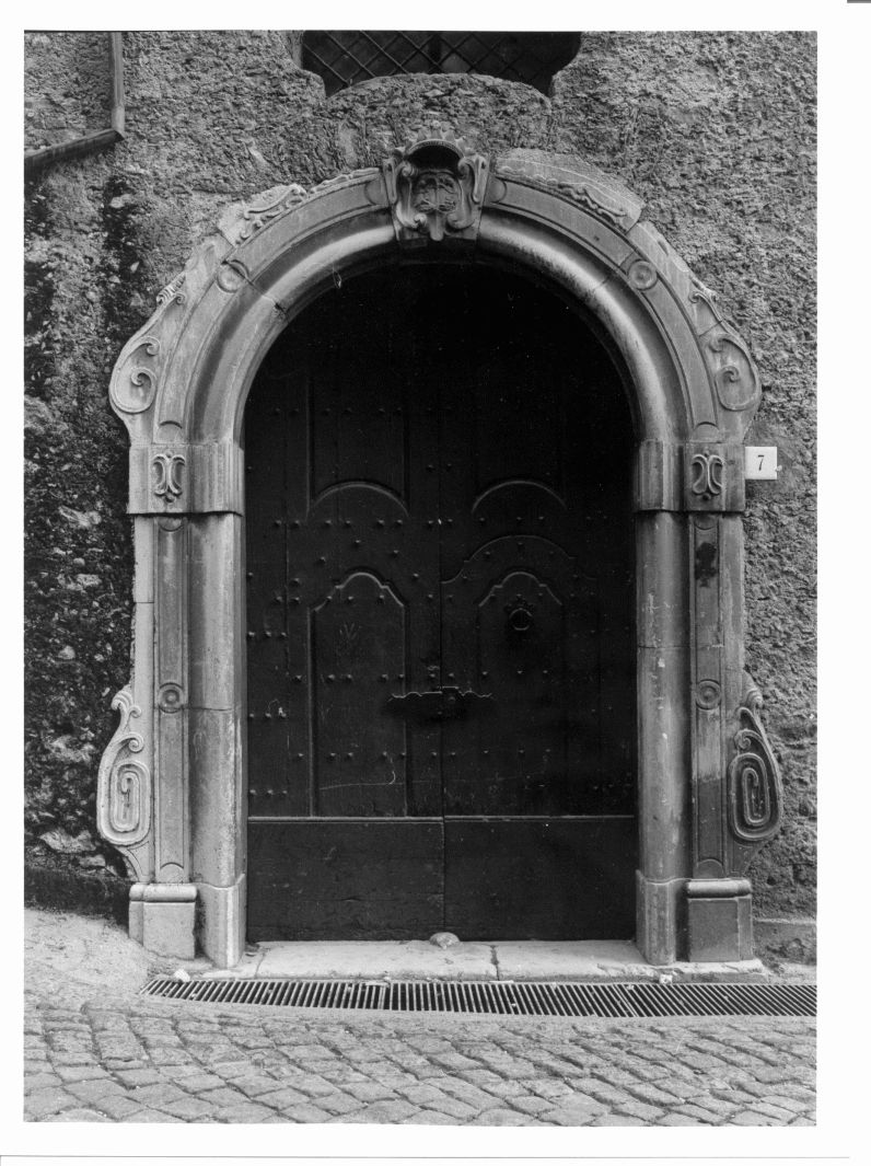portale, opera isolata - bottega campana (fine sec. XVIII)