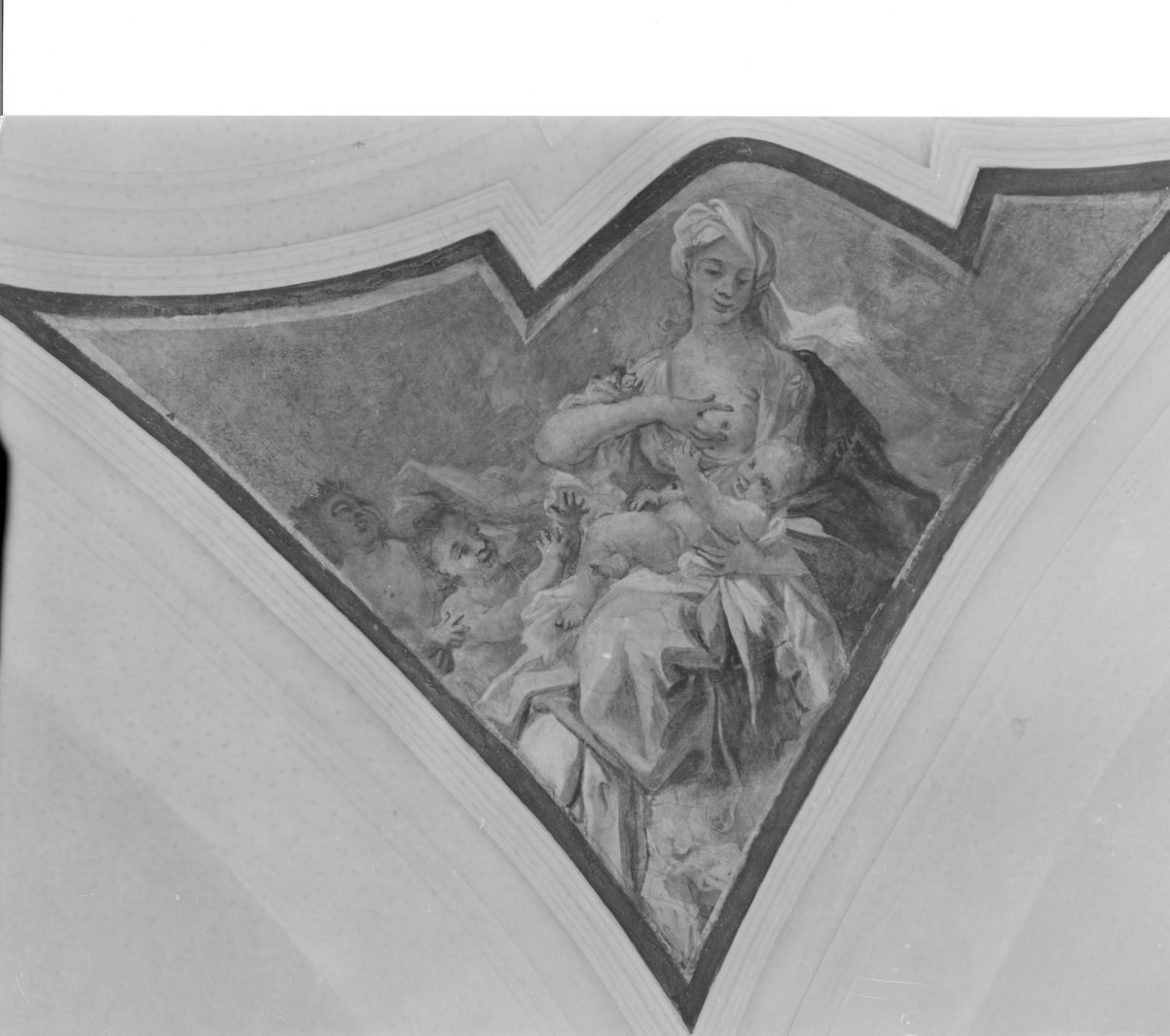 Madonna con Bambino (dipinto) di Pennino Filippo (seconda metà sec. XVIII)