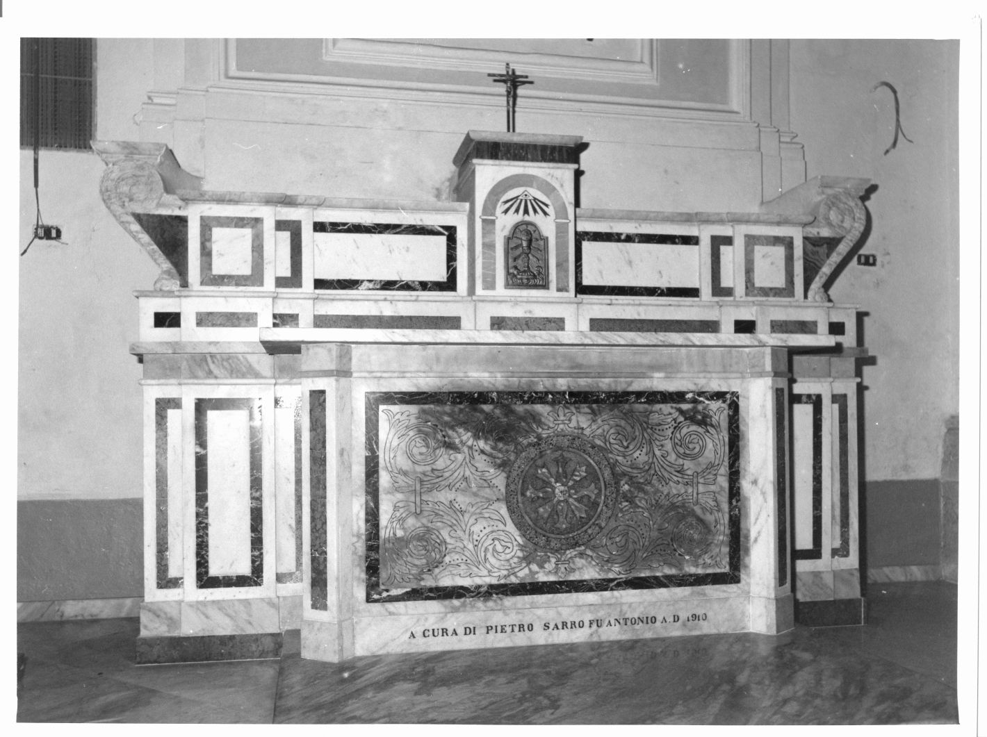 altare, opera isolata - bottega campana (sec. XX)