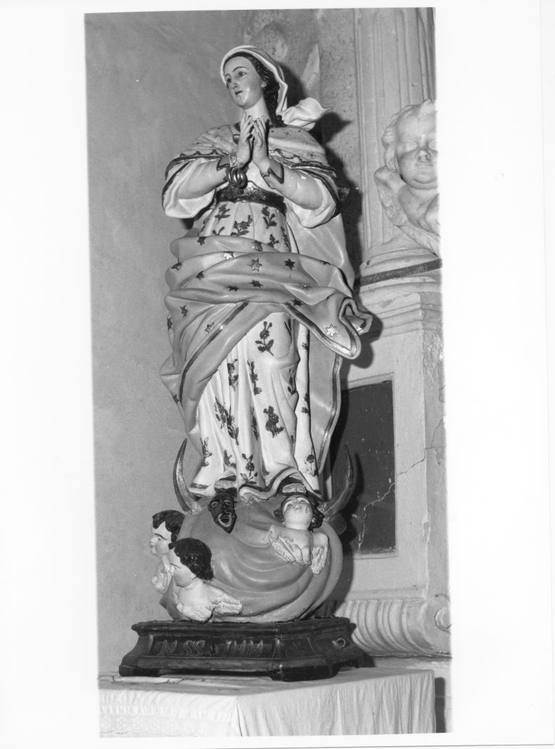 Immacolata Concezione (statua) - bottega campana (sec. XIX)