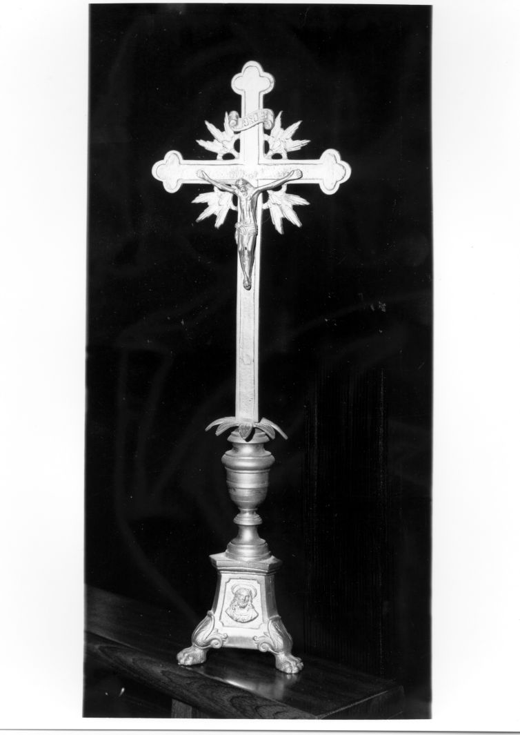 croce d'altare - bottega campana (inizio sec. XX)