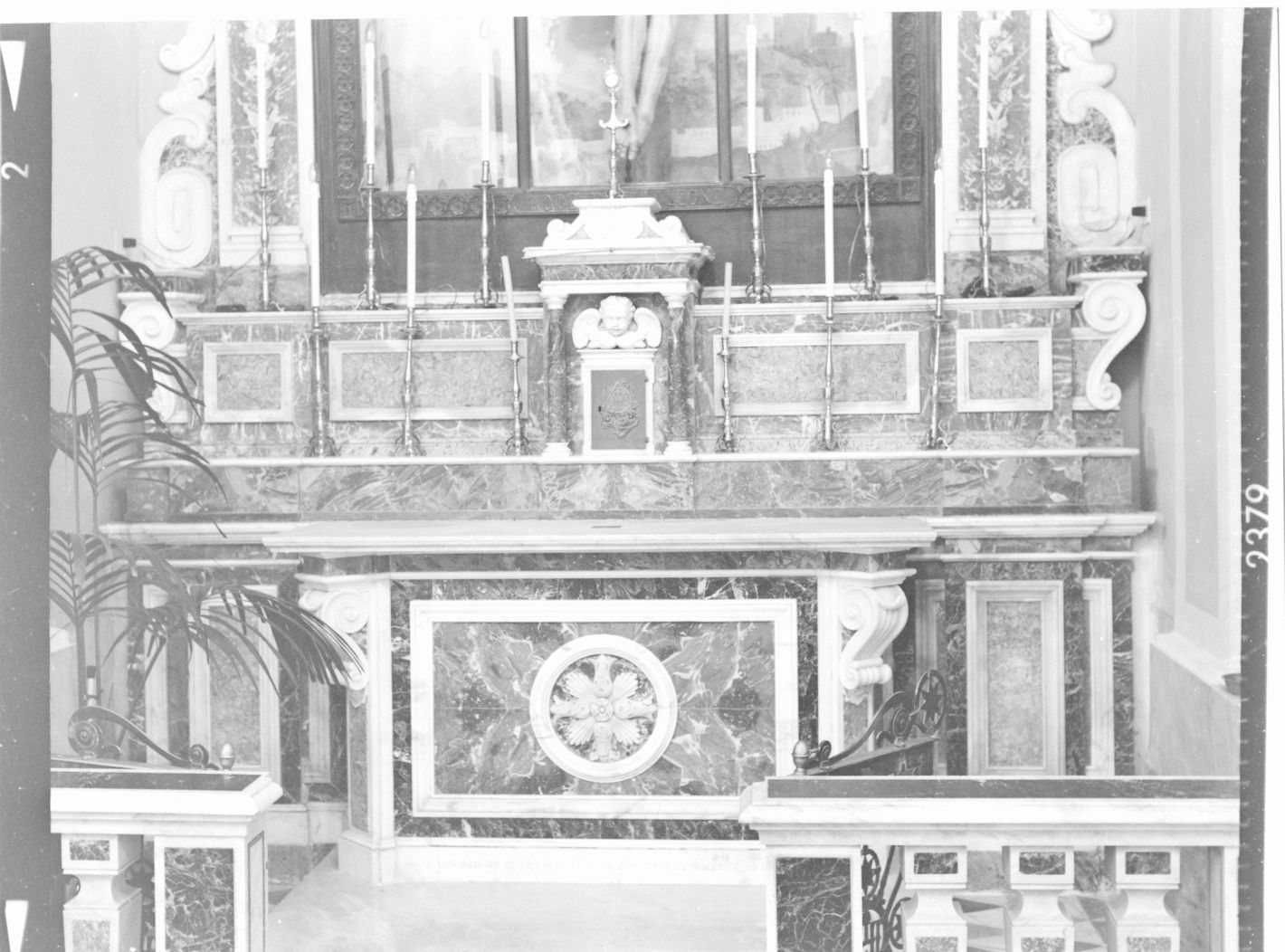 altare, opera isolata - bottega campana (sec. XIX)