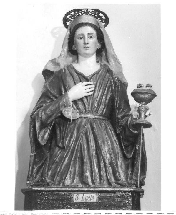 Santa Lucia (scultura) - bottega Italia meridionale (sec. XIX)