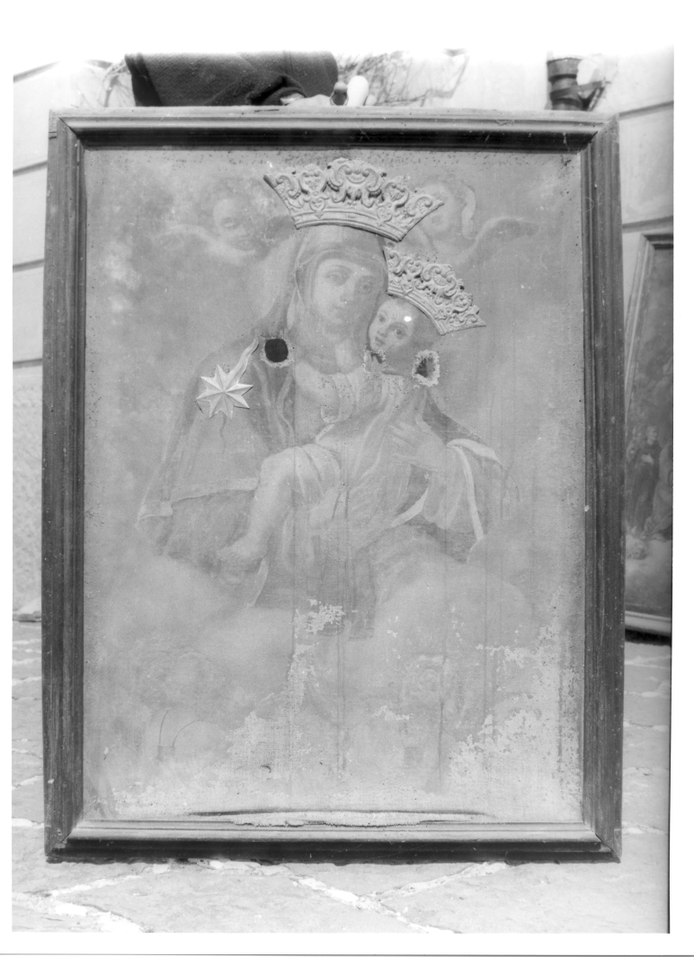 Madonna del Carmelo (dipinto) - ambito campano (sec. XIX)