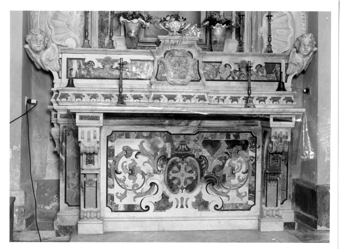altare, serie - bottega napoletana (secondo quarto sec. XVIII)