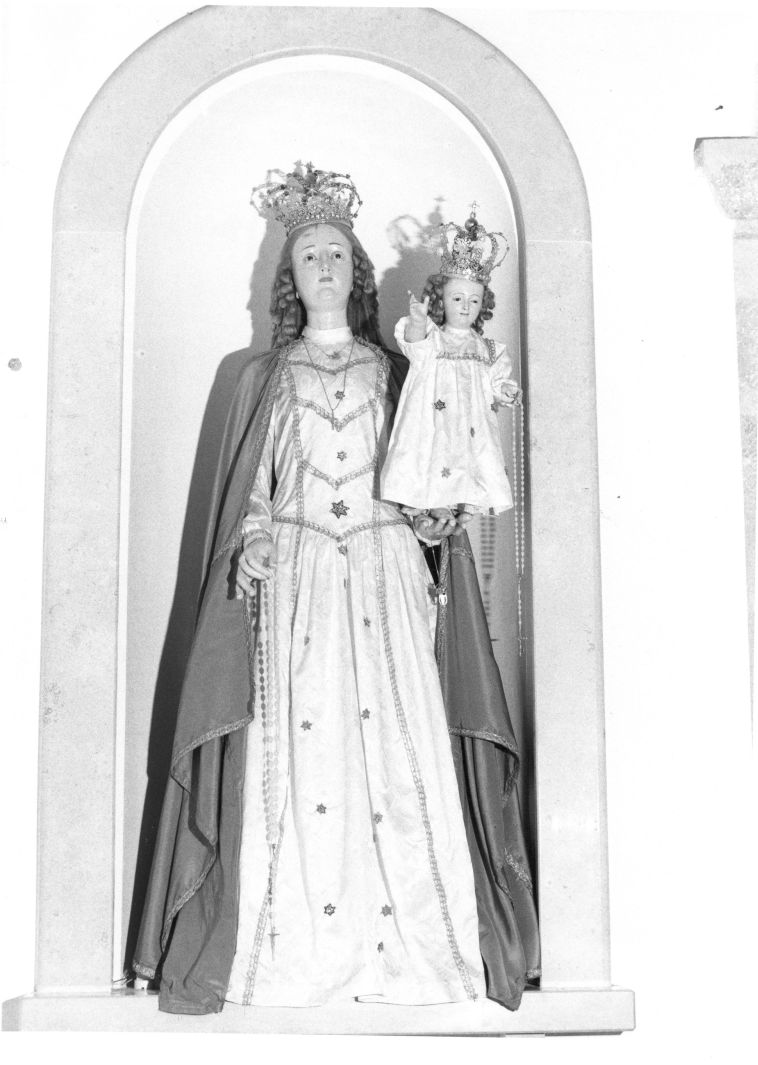 Madonna del Rosario (manichino) - bottega Italia meridionale (inizio sec. XX)