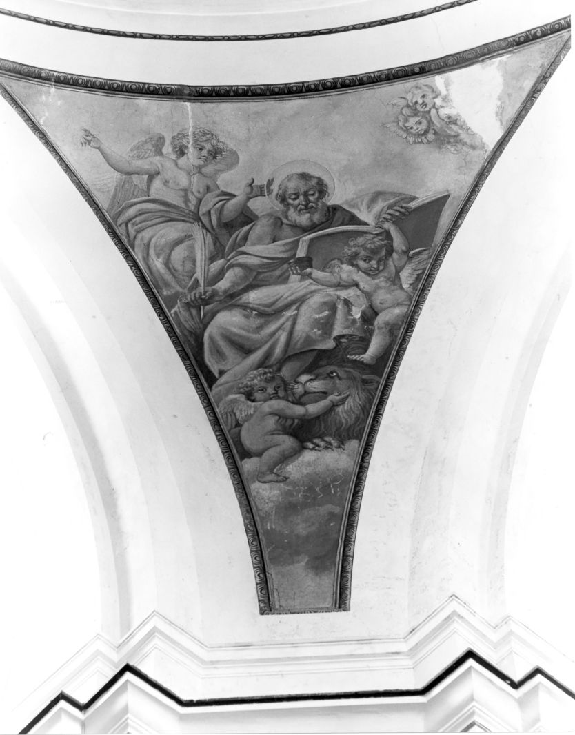 San Marco Evangelista (dipinto, ciclo) di Solimena Francesco detto Abate Ciccio (cerchia) (sec. XVIII)