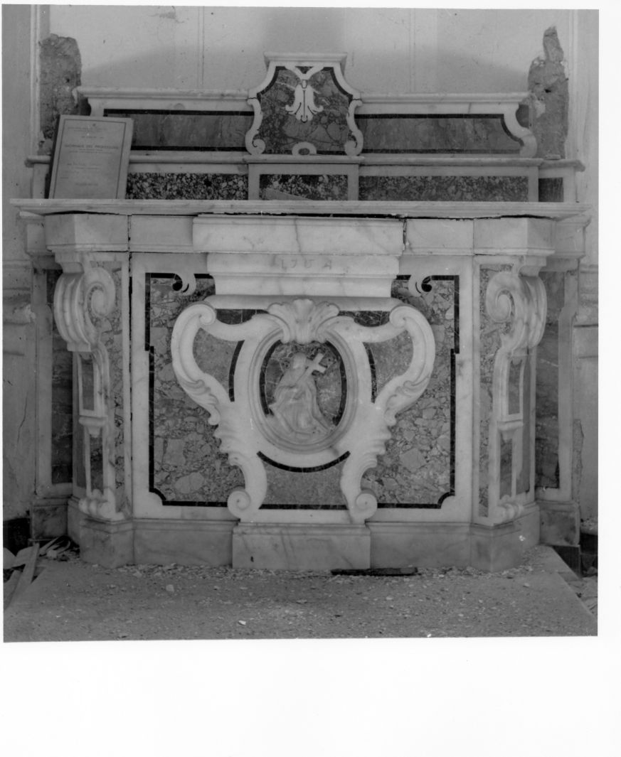 Santa Teresa d'Avila (altare) - bottega campana (sec. XVIII)